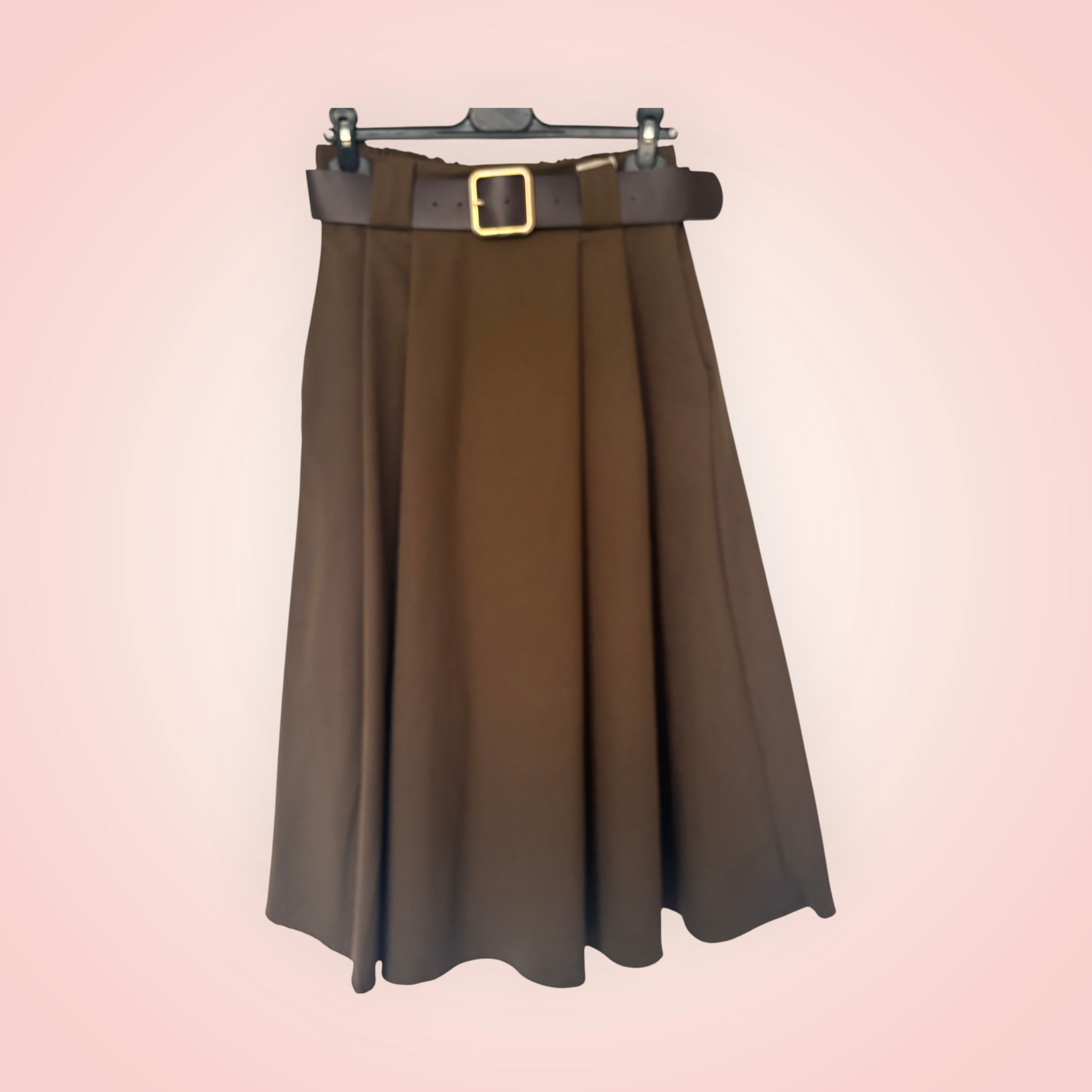 Rok halflang - zand