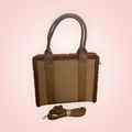 Handtas teddy - beige