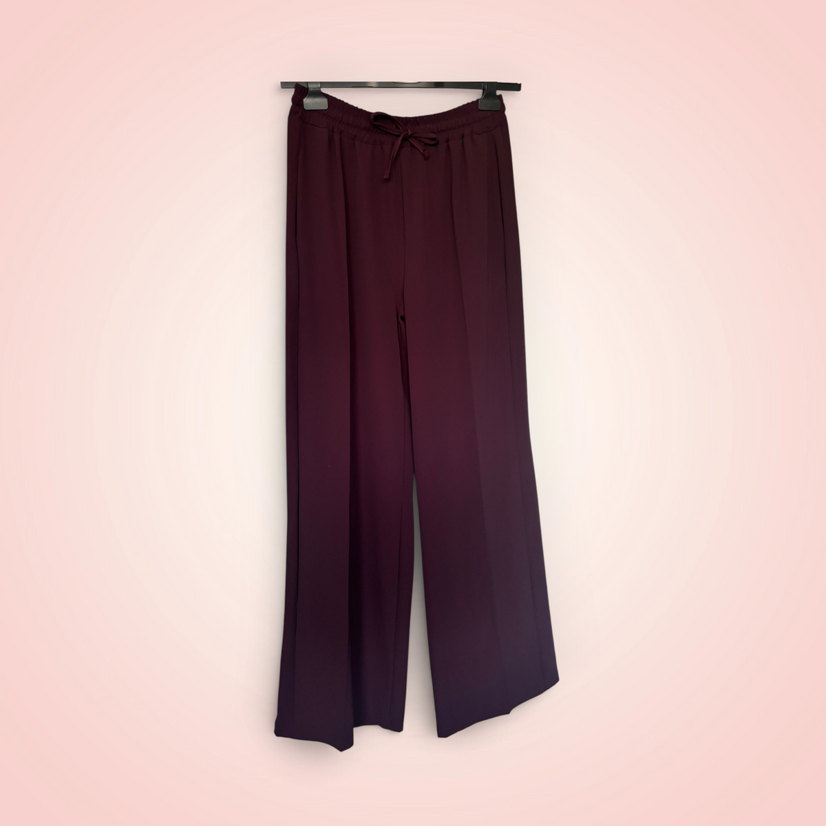 Broek rechte pijp - bordeaux