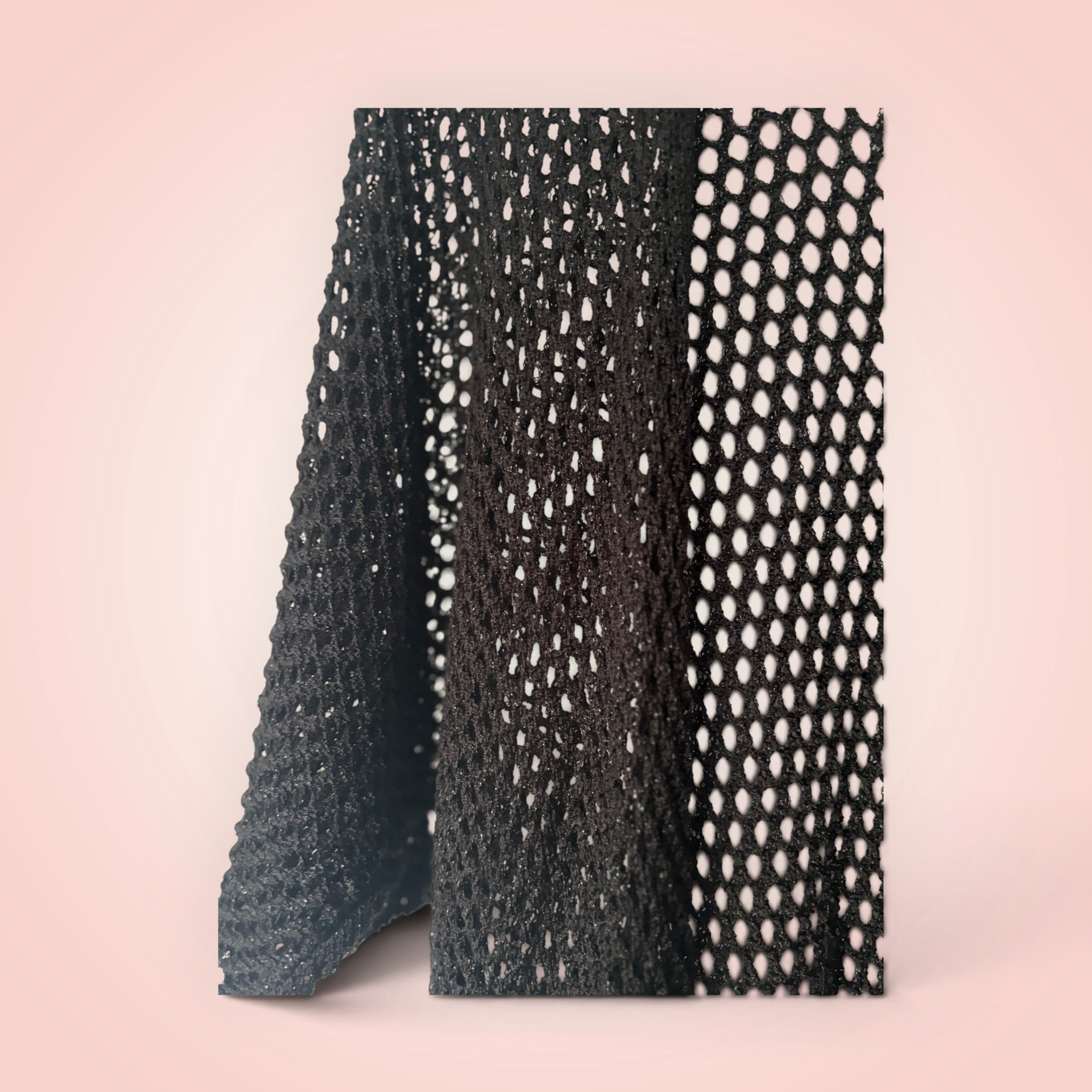 Cardigan gehaakt glitter - zwart