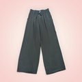 Broek satijn look - zwart