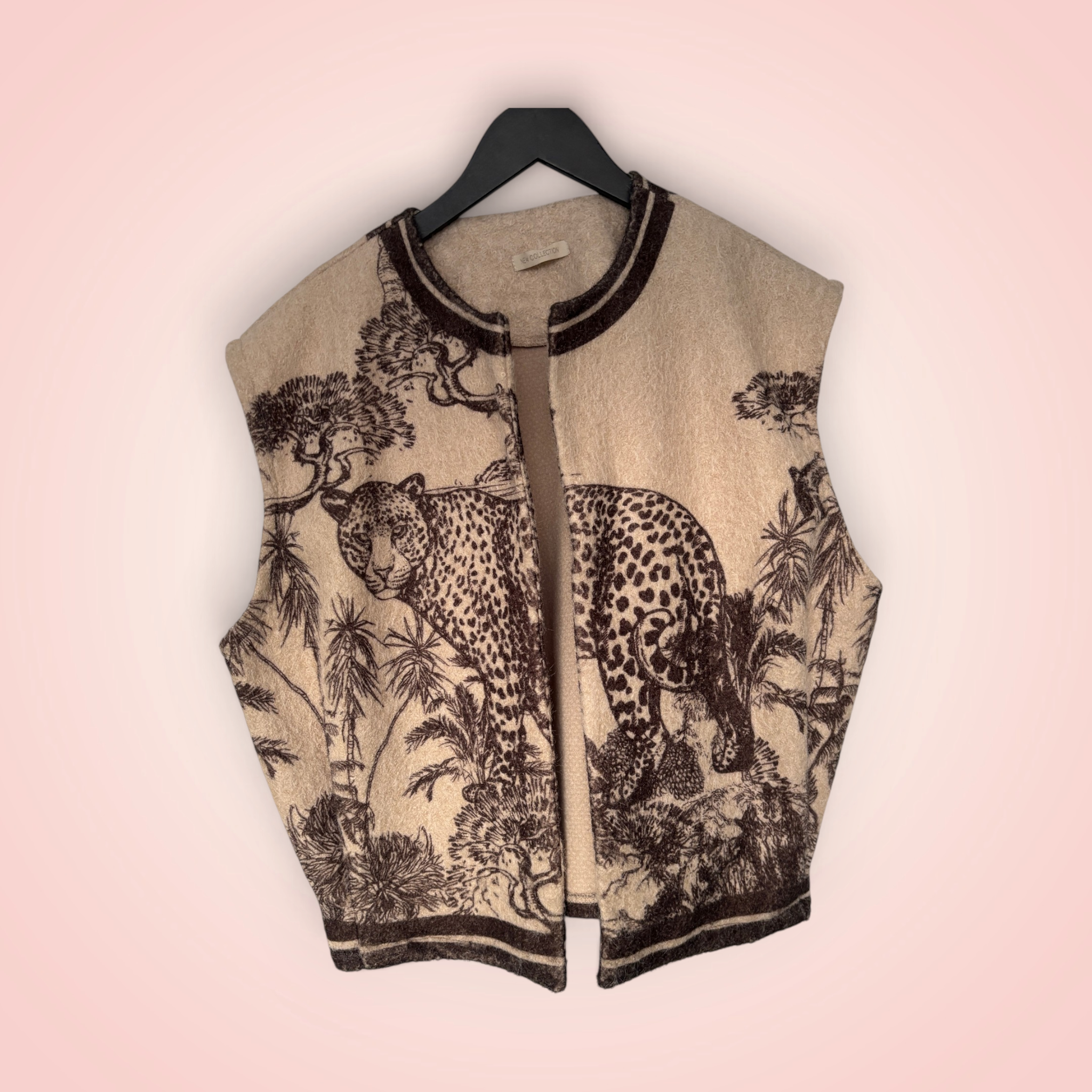 Bodywarmer tijger - kaki