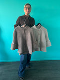 Cardigan faux fur - creme