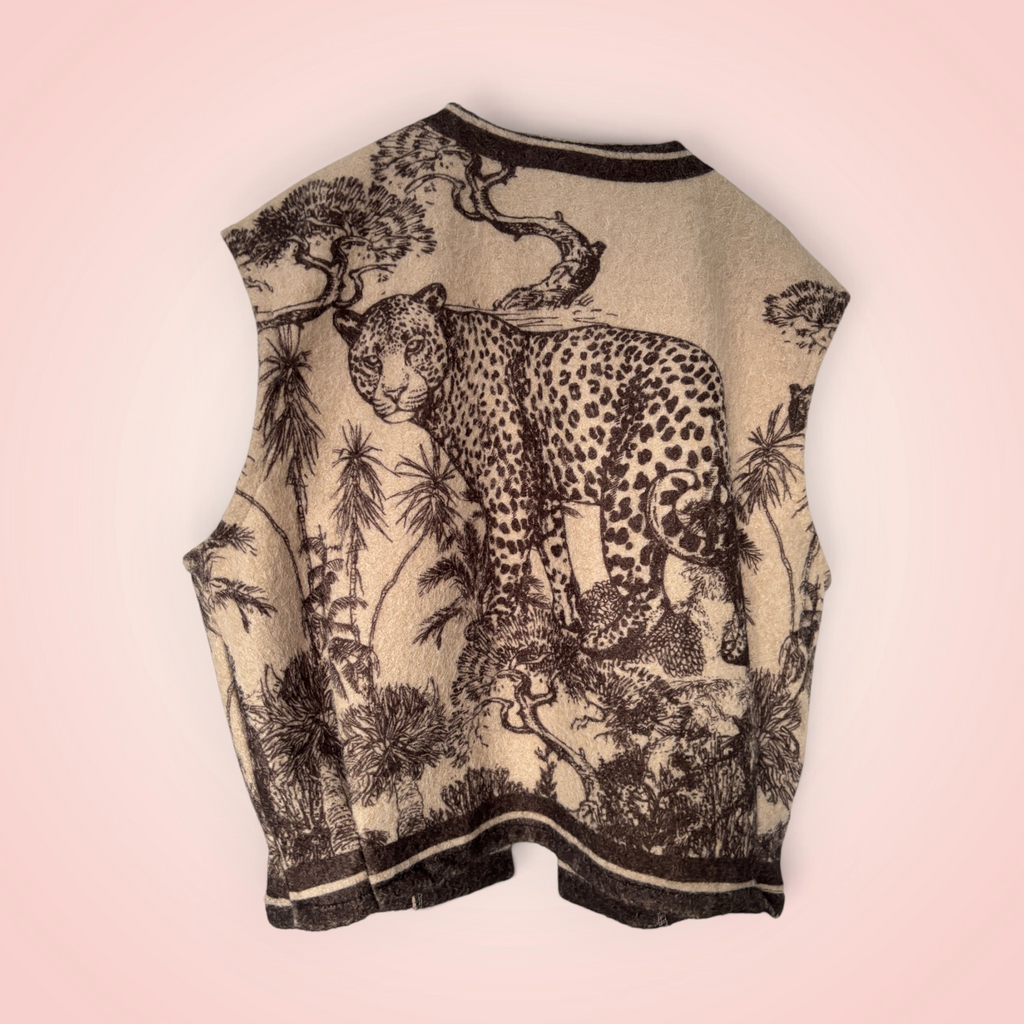 Bodywarmer tijger - kaki