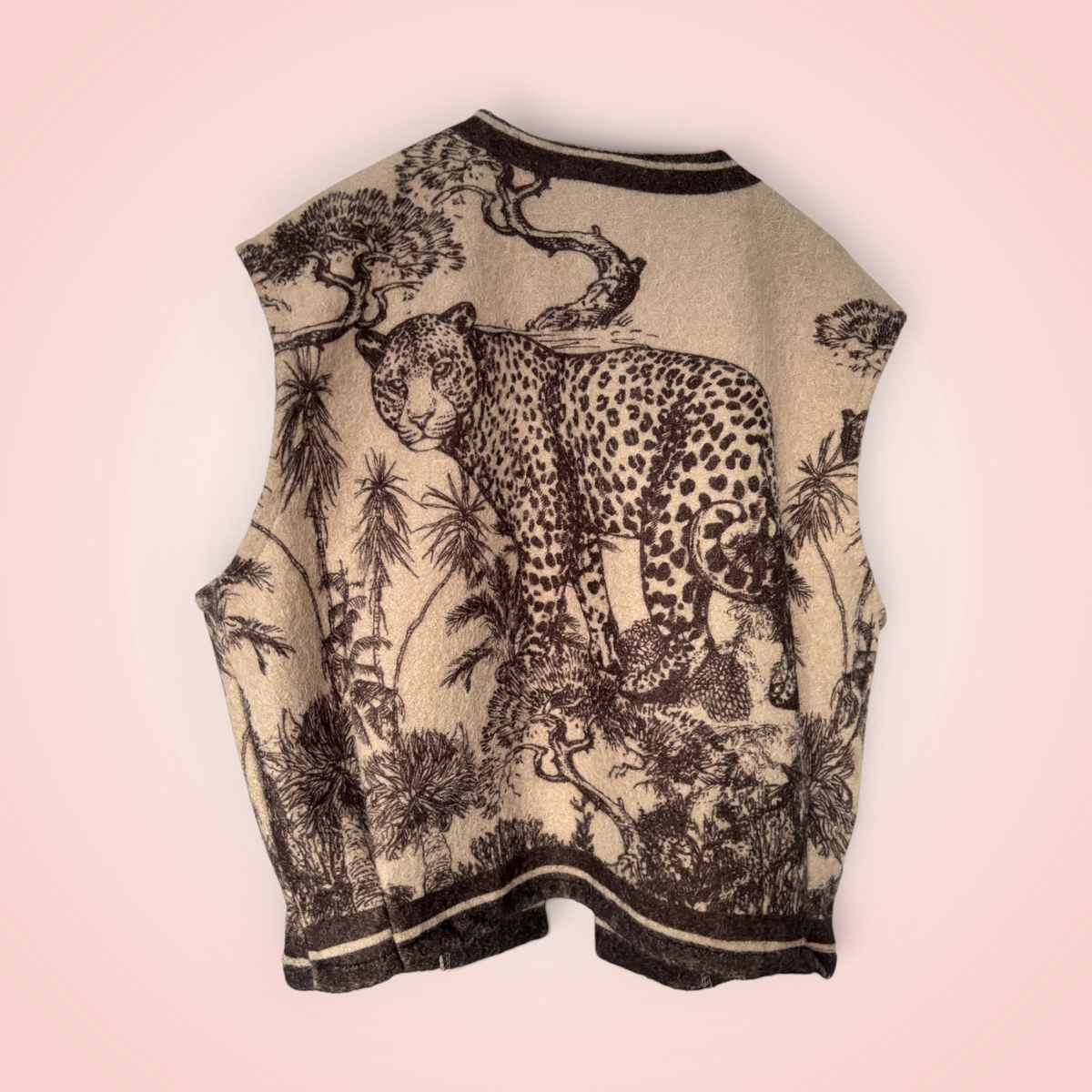 Bodywarmer tijger - kaki