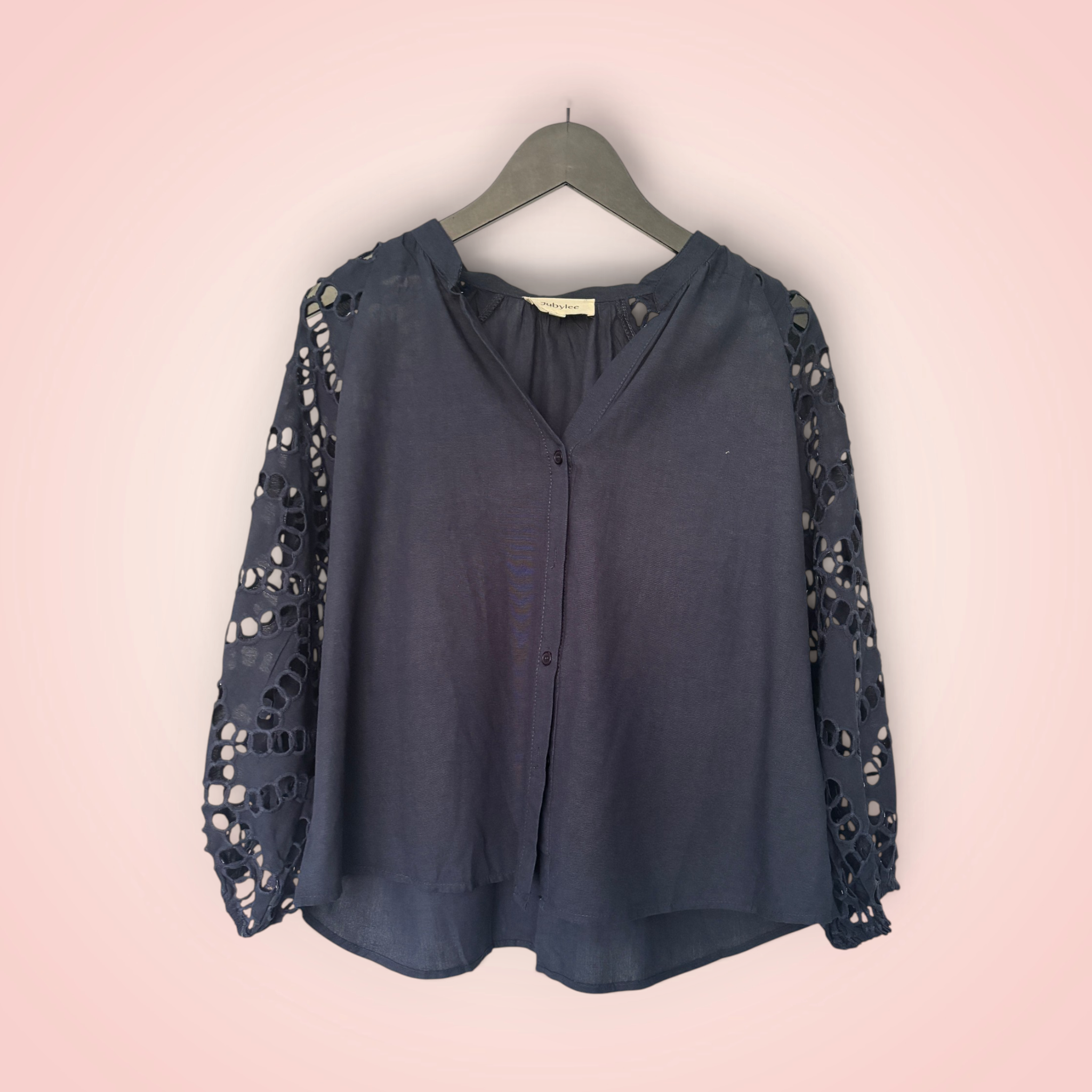 Hemd speciale mouw - blauw