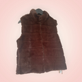 Bodywarmer faux fur - bruin